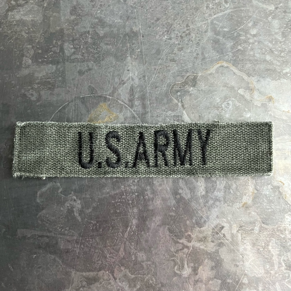 U.S. ARMY embroidered tape patch - Vintage